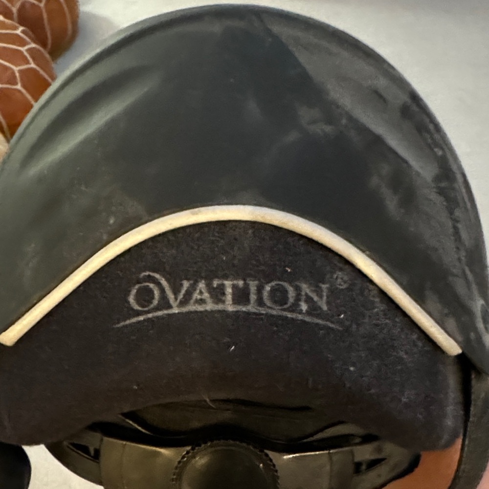 Black Equestrian Riding Helmet - Size M/L